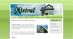 Desktop Screenshot of mistral-chalupy.pl